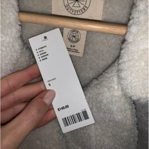 UO Oversized Faux Leather Aviator Jacket - Picture 3 of 4